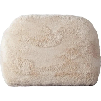 Dawson Yak Sand Natural Faux Fur Accent Chair - LOOMLAN - Diamond Sofa - Club Chairs