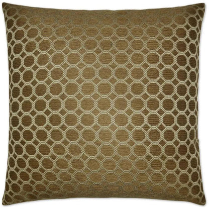 Dax Pecan Brown Throw Pillow With Insert - LOOMLAN - D.V. Kap - Throw Pillows