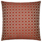 Dax Red Throw Pillow
