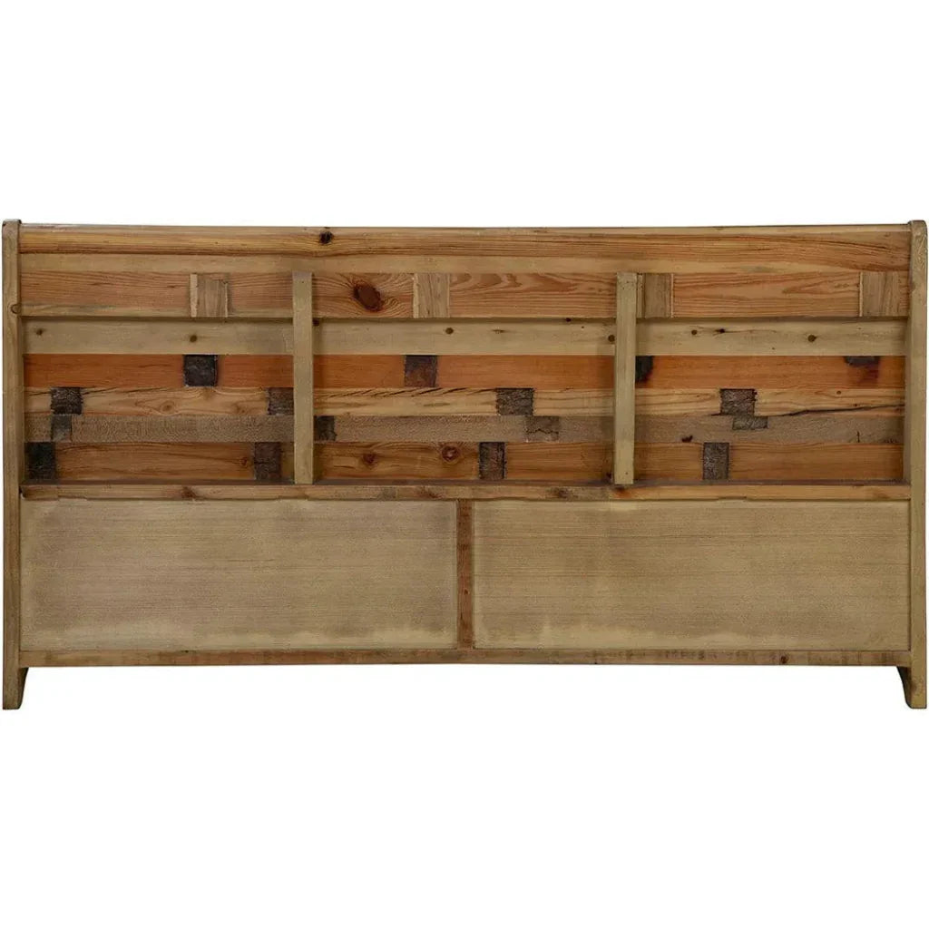 DeLine Multi - Toned Wooden Storage Bench - LOOMLAN - Furniture Classics - Bedroom Benches