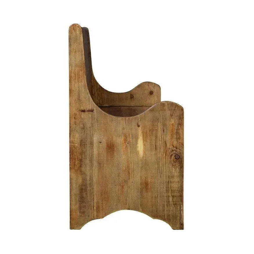 DeLine Multi - Toned Wooden Storage Bench - LOOMLAN - Furniture Classics - Bedroom Benches