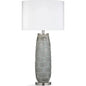 DePau Glass Grey Table Lamp - LOOMLAN - Bassett Mirror - Table Lamps