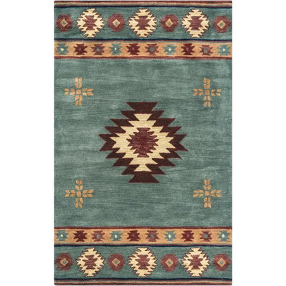 Deal Gray Blue Round Area Rugs For Dining Room - LOOMLAN - LOOMLAN - Area Rugs