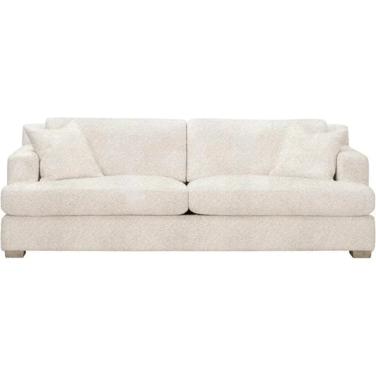 92" Dean California Wood Off - White Casual Sofa - LOOMLAN - Essentials For Living - Sofas & Loveseats
