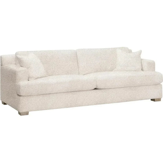 92" Dean California Wood Off - White Casual Sofa - LOOMLAN - Essentials For Living - Sofas & Loveseats