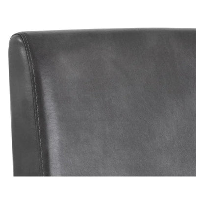 Dean Leather Armless Dining Chair - LOOMLAN - SUNPAN - Dining Chairs