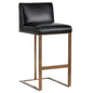 Dean Leather Barstool - LOOMLAN - SUNPAN - Bar Stools