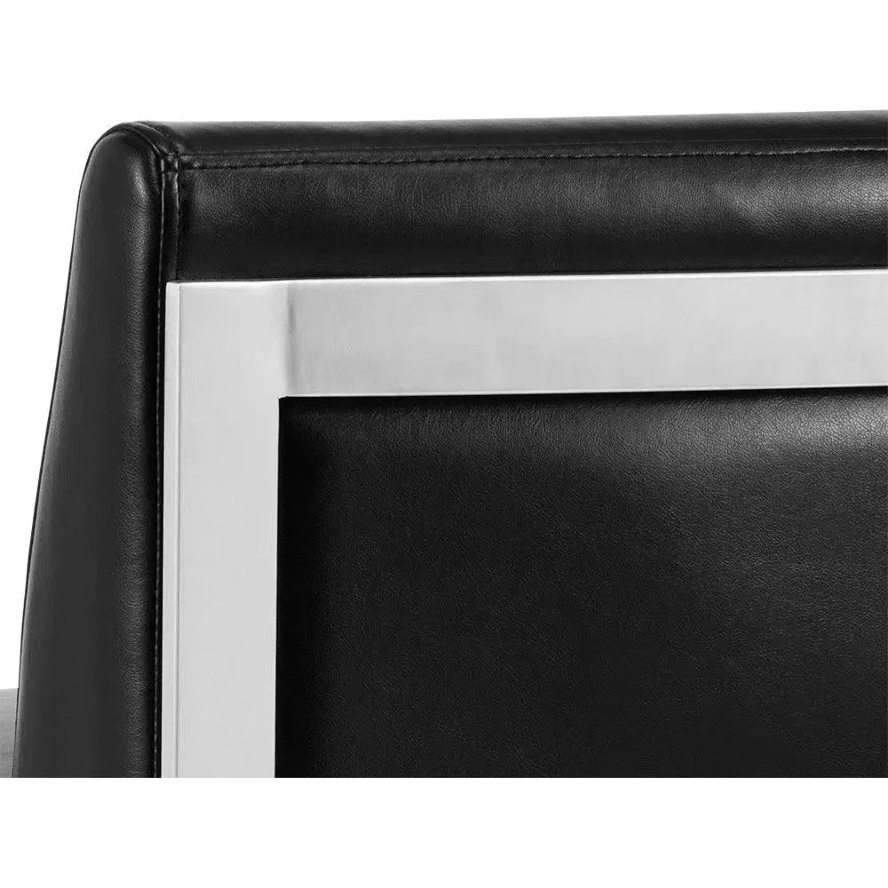 Dean Leather Counter Stool - LOOMLAN - SUNPAN - Counter Stools