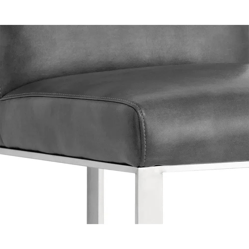 Dean Leather Counter Stool - LOOMLAN - SUNPAN - Counter Stools