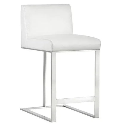Dean Leather Counter Stool - LOOMLAN - SUNPAN - Counter Stools