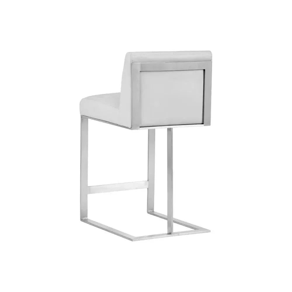 Dean Leather Counter Stool - LOOMLAN - SUNPAN - Counter Stools