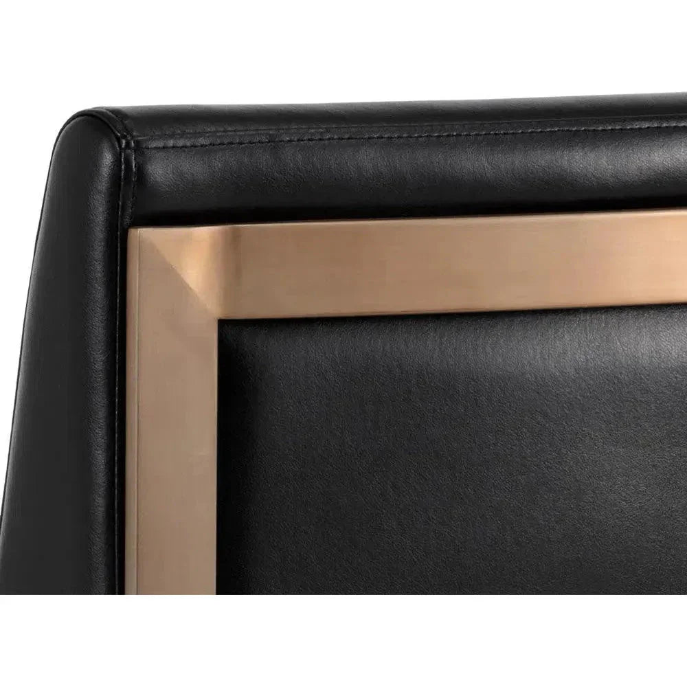 Dean Leather Counter Stool - LOOMLAN - SUNPAN - Counter Stools