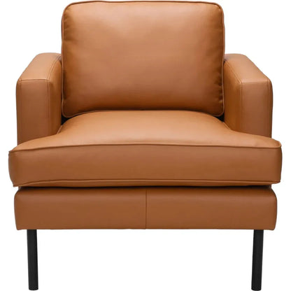 Decade Armchair Brown - LOOMLAN - Zuo Modern - Club Chairs
