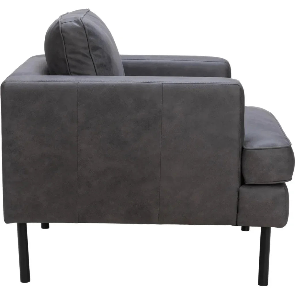 Decade Armchair Vintage Gray - LOOMLAN - Zuo Modern - Club Chairs