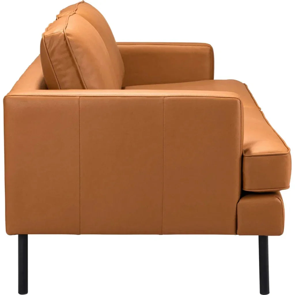 Decade Sofa Brown - LOOMLAN - Zuo Modern - Sofas & Loveseats