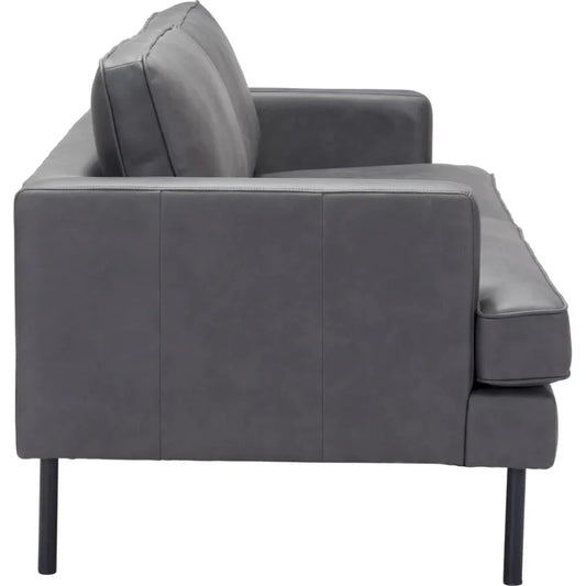 Decade Sofa Vintage Gray - LOOMLAN - Zuo Modern - Sofas & Loveseats