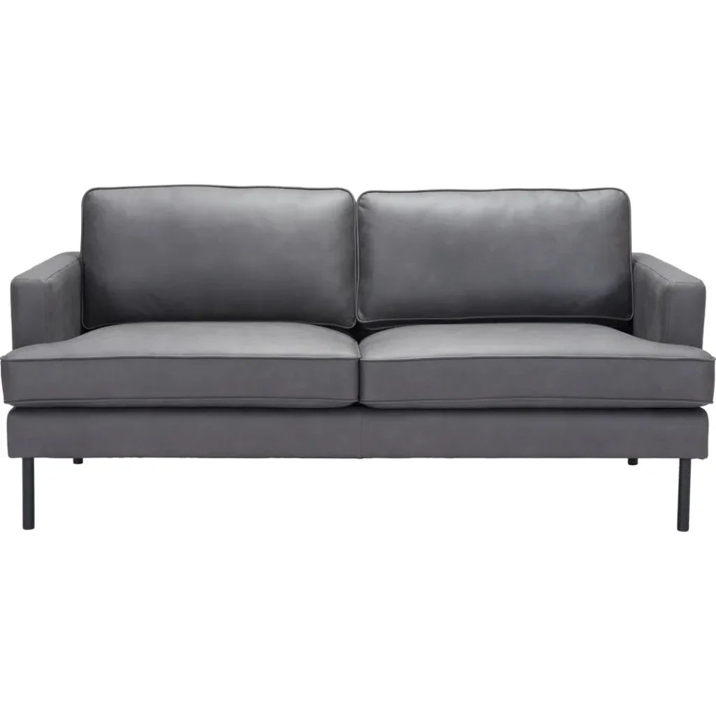 Decade Sofa Vintage Gray - LOOMLAN - Zuo Modern - Sofas & Loveseats