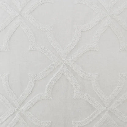 Decco White Throw Pillow With Insert - LOOMLAN - D.V. Kap - Throw Pillows