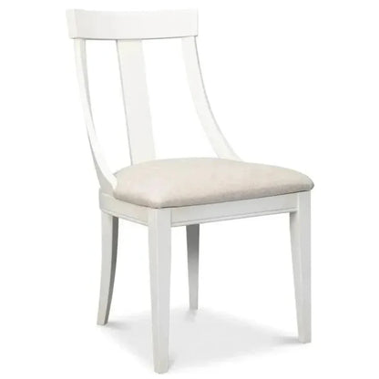 Deco Linen Armless Dining Chair 2PC - LOOMLAN - Sarreid - Dining Chairs
