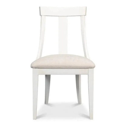 Deco Linen Armless Dining Chair 2PC - LOOMLAN - Sarreid - Dining Chairs