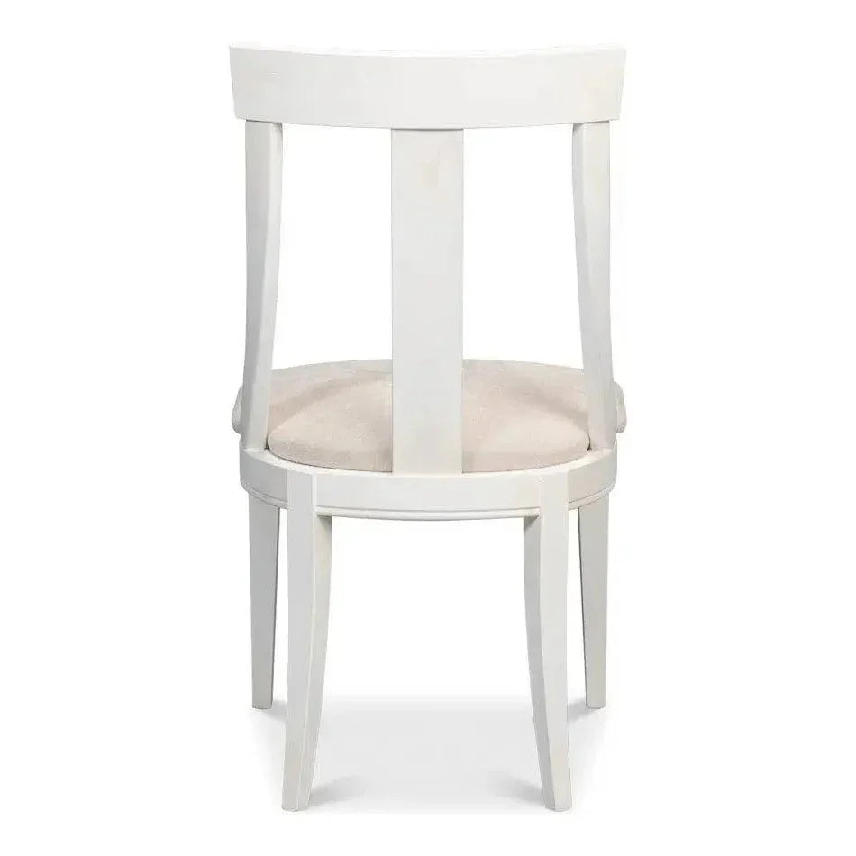 Deco Linen Armless Dining Chair 2PC - LOOMLAN - Sarreid - Dining Chairs
