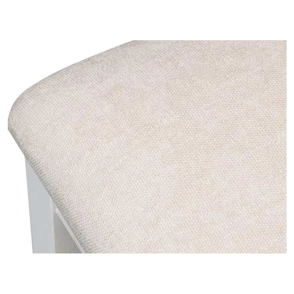 Deco Linen Armless Dining Chair 2PC - LOOMLAN - Sarreid - Dining Chairs