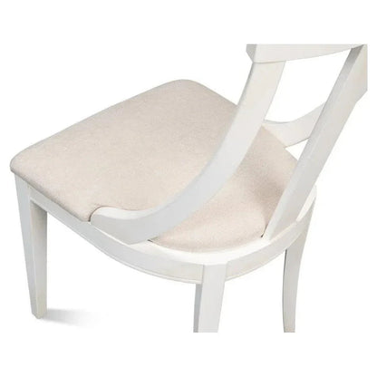 Deco Linen Armless Dining Chair 2PC - LOOMLAN - Sarreid - Dining Chairs