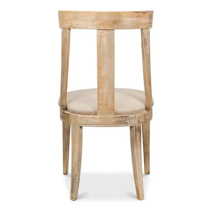 Deco Linen Armless Dining Chair 2PC - LOOMLAN - Sarreid - Dining Chairs