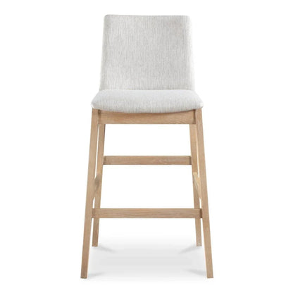 Deco Natural Oak Frame Barstool - LOOMLAN - Moe's Home - Bar Stools