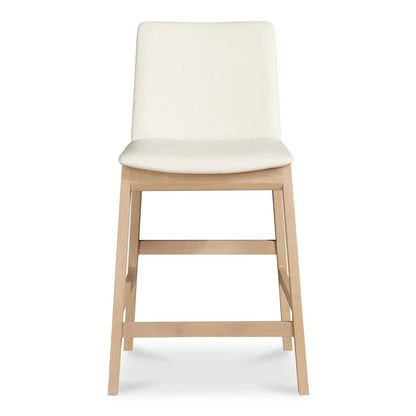 Deco Solid Oak Wood Counter Stool - LOOMLAN - Moe's Home - Counter Stools