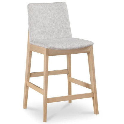 Deco Solid Oak Wood Counter Stool - LOOMLAN - Moe's Home - Counter Stools