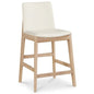 Deco Solid Oak Wood Counter Stool - LOOMLAN - Moe's Home - Counter Stools