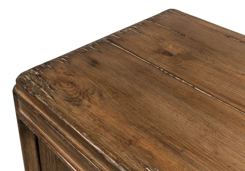 Deco Wall Wooden Brown Sideboard - LOOMLAN - Sarreid - Sideboards