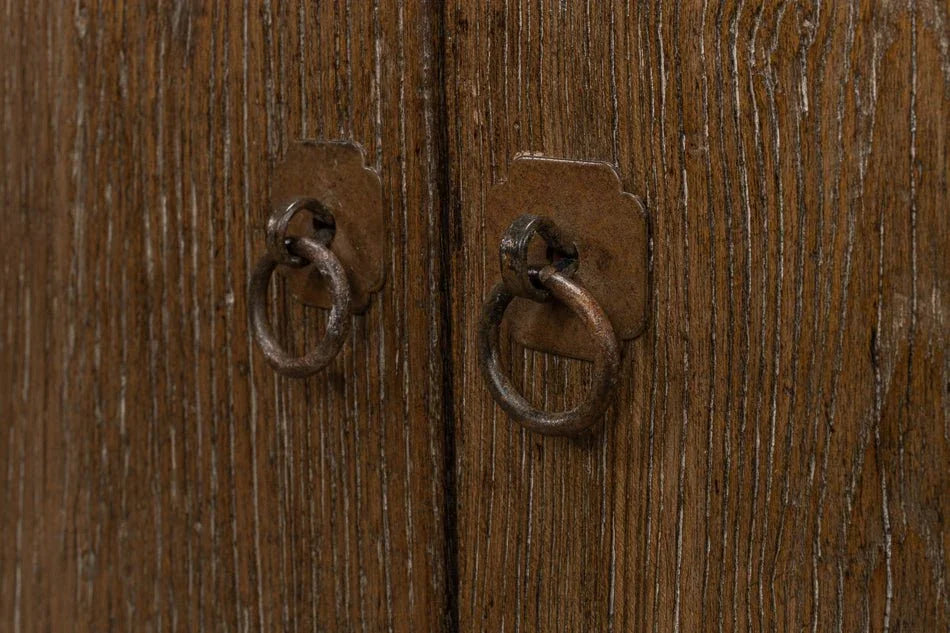 Deco Wall Wooden Brown Sideboard - LOOMLAN - Sarreid - Sideboards