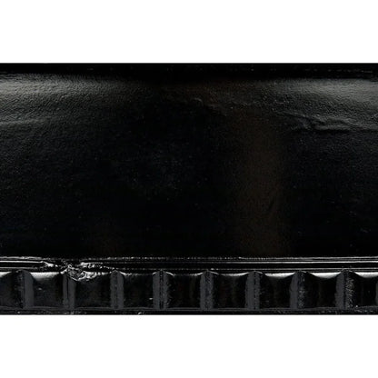 Dede Dining Chair, Leather, Black - LOOMLAN - Noir - Dining Chairs