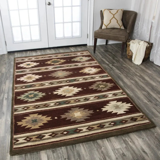 Deer Wool Red Hallway Kitchen Runner Rug - LOOMLAN - LOOMLAN - Area Rugs