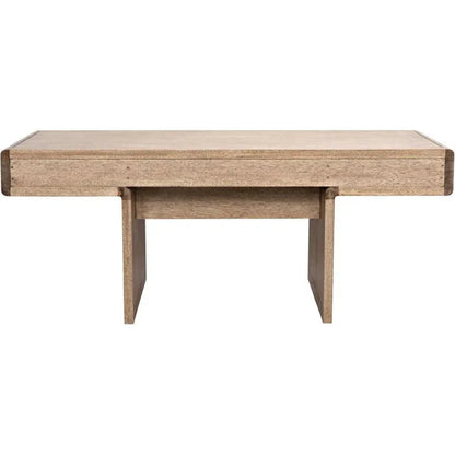 Degas Desk, Washed Walnut Wood Desk Drawers-Home Office Desks-Noir-LOOMLAN