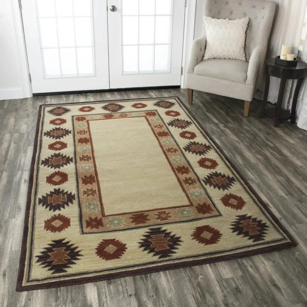 Deji Wool Beige Hallway Kitchen Runner Rug - LOOMLAN - LOOMLAN - Area Rugs