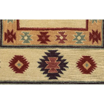 Deji Wool Beige Hallway Kitchen Runner Rug - LOOMLAN - LOOMLAN - Area Rugs
