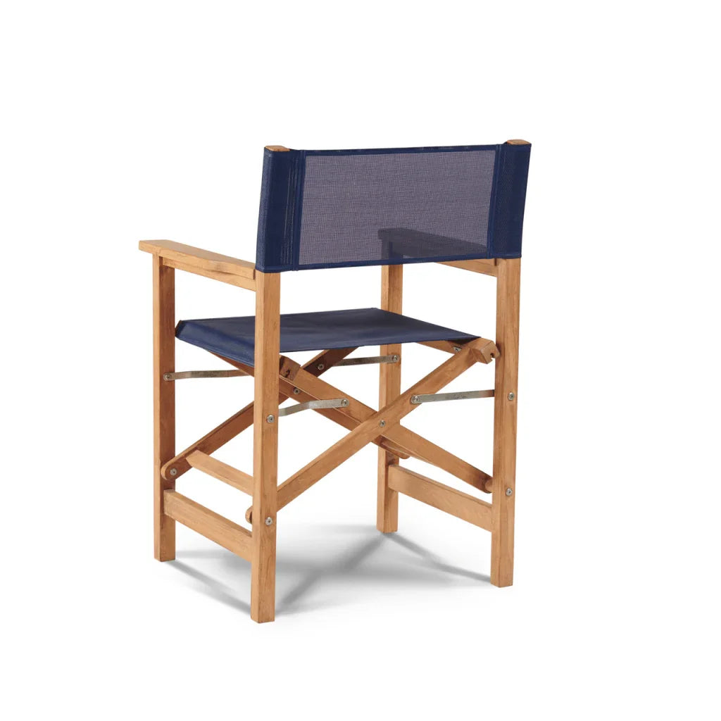 Del Ray Teak Patio Square Dining Set 5PC-Outdoor Dining Sets-HiTeak-LOOMLAN