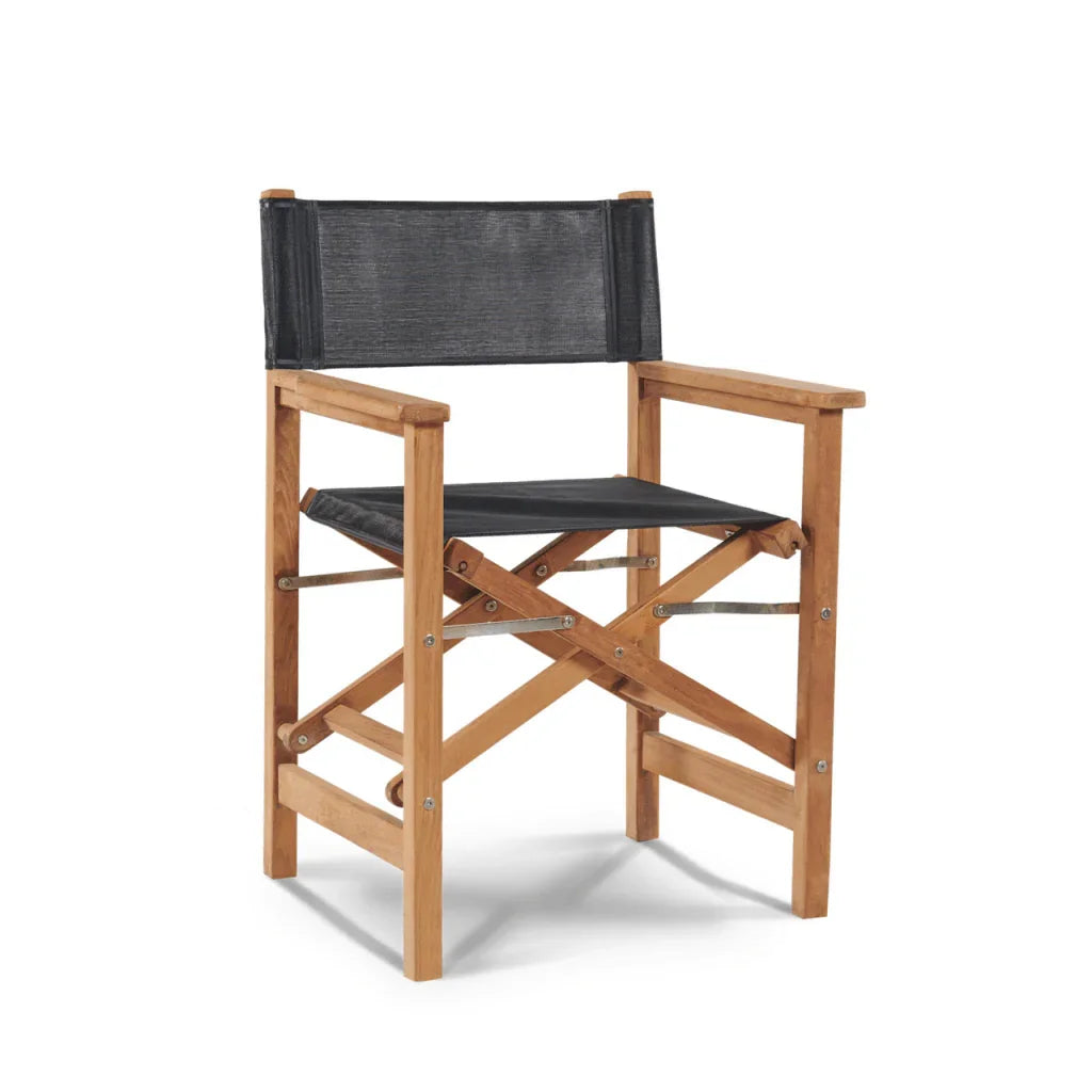 Del Ray Teak Patio Square Dining Set 5PC-Outdoor Dining Sets-HiTeak-LOOMLAN