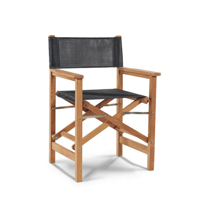 Del Ray Teak Patio Square Dining Set 5PC-Outdoor Dining Sets-HiTeak-LOOMLAN