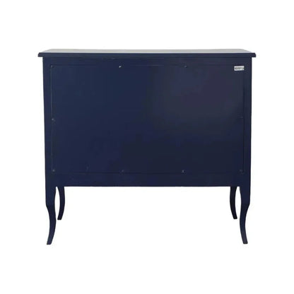 Delamar Wood Blue Chest - LOOMLAN - Furniture Classics - Chests