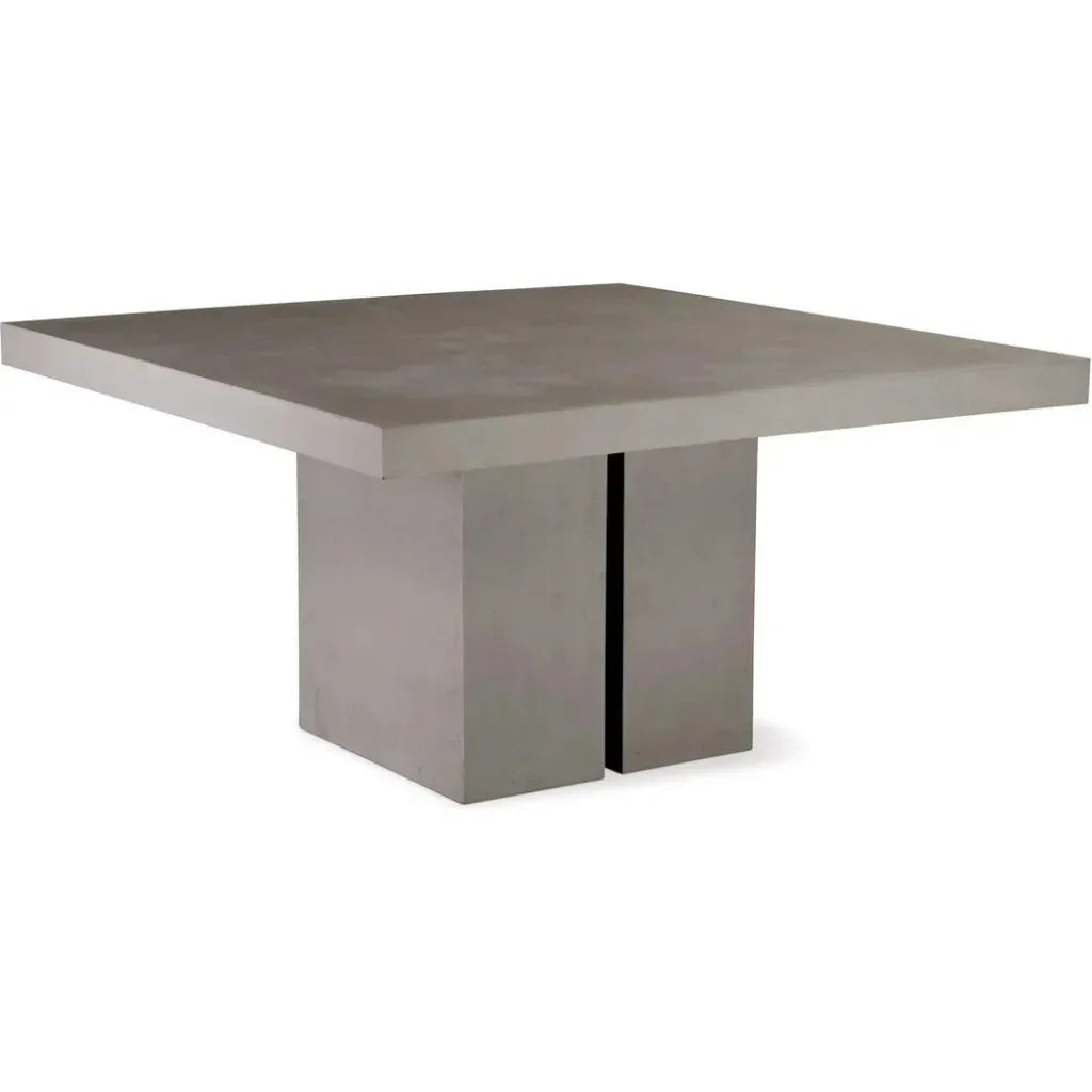 Delapan Dining Table - Grey Outdoor Dining Table-Outdoor Dining Tables-Seasonal Living-LOOMLAN