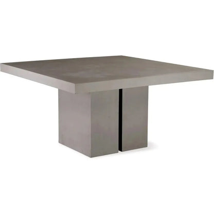 Delapan Dining Table - Grey Outdoor Dining Table-Outdoor Dining Tables-Seasonal Living-LOOMLAN
