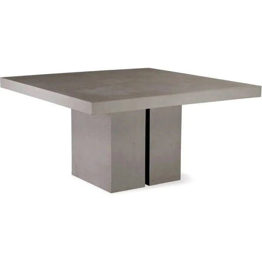 Delapan Dining Table - Grey Outdoor Dining Table-Outdoor Dining Tables-Seasonal Living-LOOMLAN