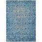 Delaura Blue Washable Indoor - Outdoor Rug - LOOMLAN - LOOMLAN Rugs - Outdoor Rugs