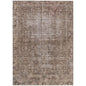 Delaura Brown Washable Indoor - Outdoor Rug - LOOMLAN - LOOMLAN Rugs - Outdoor Rugs