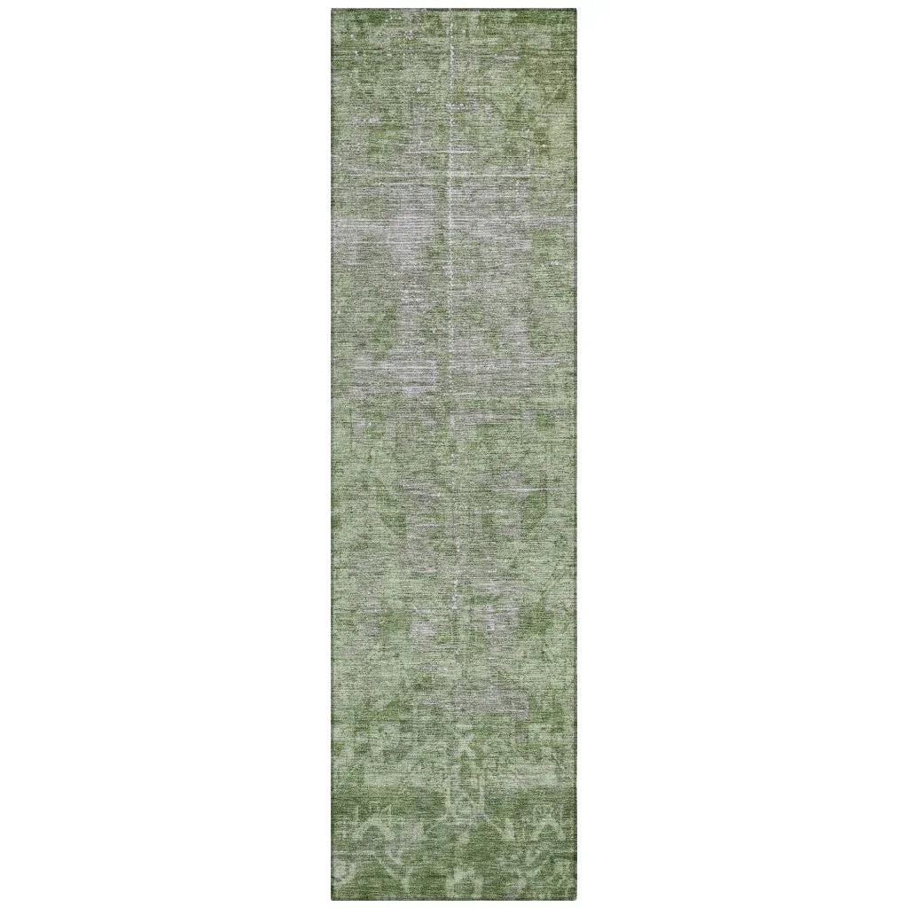 Delaura Fern Washable Indoor - Outdoor Rug - LOOMLAN - LOOMLAN Rugs - Outdoor Rugs