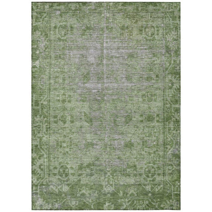 Delaura Fern Washable Indoor - Outdoor Rug - LOOMLAN - LOOMLAN Rugs - Outdoor Rugs